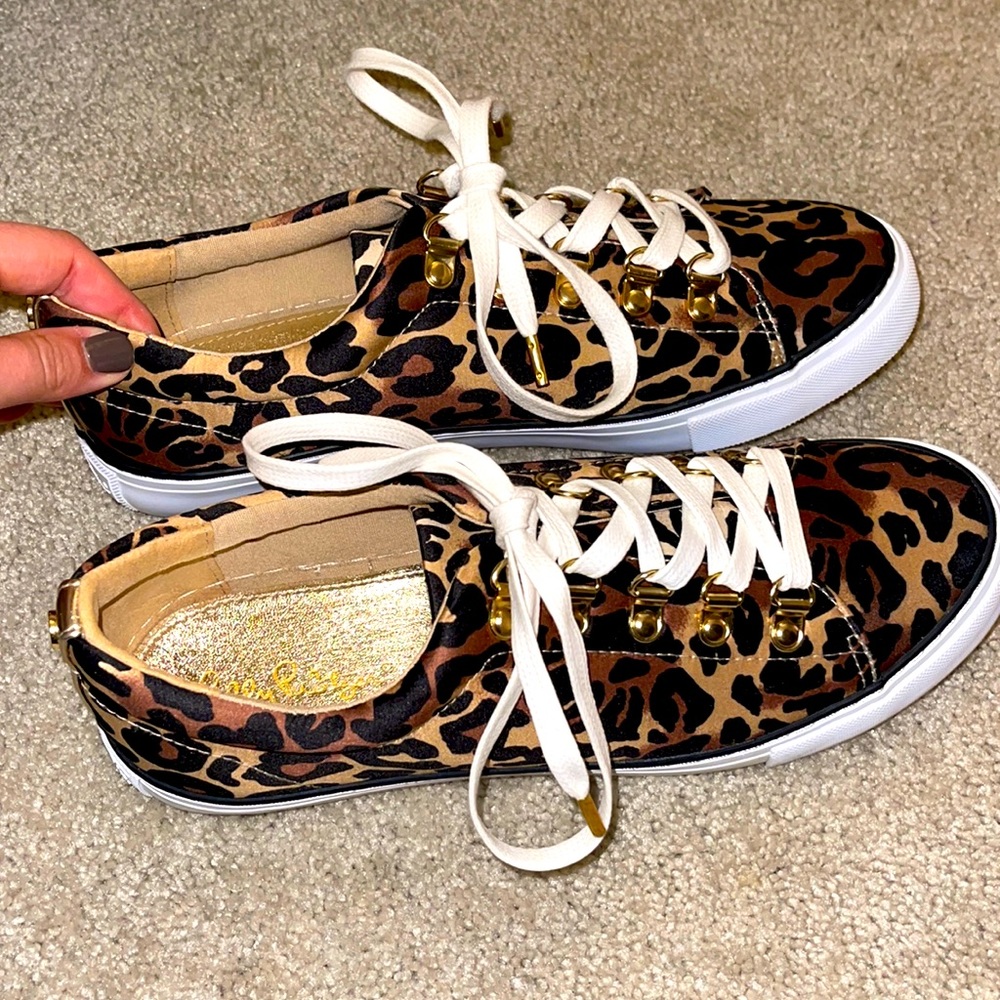 Lilly Pultizer Cheetah Sneakers